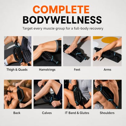 Electric Massage Roller for Deep Tissue & Lymphatic Drainage