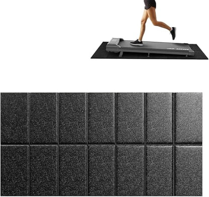 Walking Pad Treadmill Mat for Carpet Floors,55x24 Hardwood Floor Protection - size: 55"L x 23.6"W x 0.2"Th