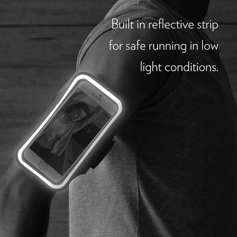 Running Armband Sports Gym Workout Compatible with Samsung Galaxy Z Fold7, Case Cover Band Neoprene Reflective