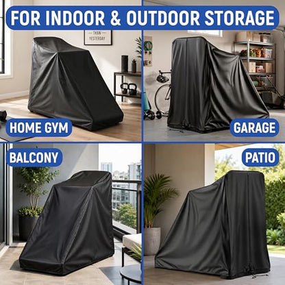 Treadmill Cover 420D, Outdoor Waterproof, Running Machine Cover