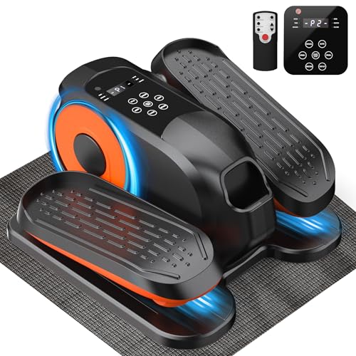 Low Impact Mini Under Desk Elliptical Quiet Electric Leg Exerciser