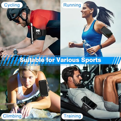 MoKo Phone Holder for Running, 360° Rotatable Running Armband