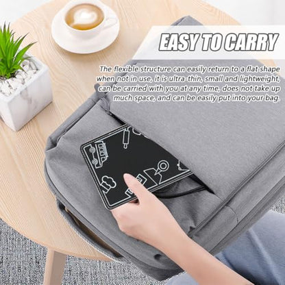 Airplane Phone Holder, Flexible Silicone Phone Holder - color: Black