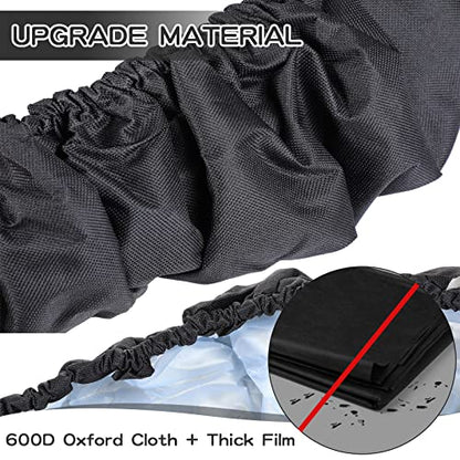 Tatuo Trampoline Spring Cover Round Replacement - color: Black, size: 36 Inch-6 Hole