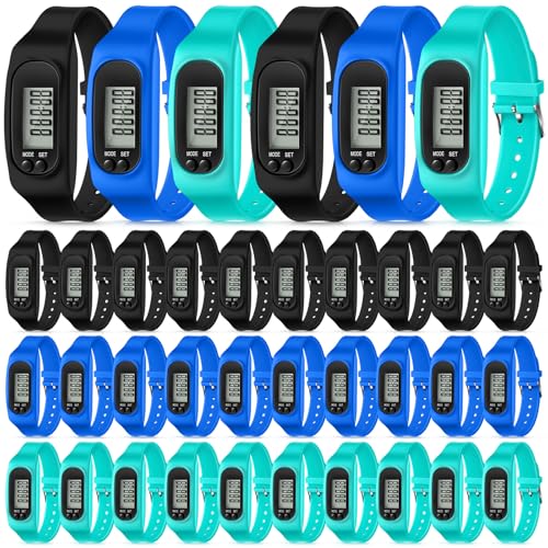 Geyoga Walking Running Pedometer Watch - color: Dark Sport Multi