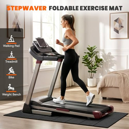 Stepwaver Walking Pad Mat, 71"x32", Treadmill Mat for Hardwood Floors - size: 71"L x 32"W x 0.3"Th