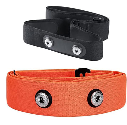 Heart Rate Monitor Replacement Chest Strap Fits for Polar H7 H1 Wahoo Tickr Garmin Chest Belt Small