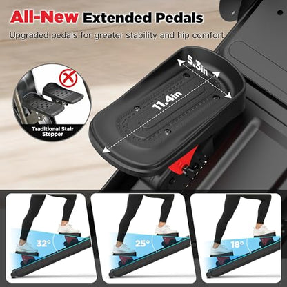 Magnetic Stair Stepper Vertical Climber - Home Cardio Machine