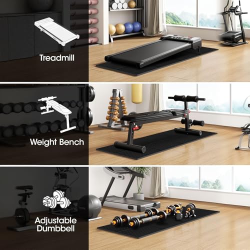 Stepwaver Walking Pad Treadmill Mat for Carpet - 55.1"x23.6",0.2" - size: 55.1"L x 23.6"W x 0.2"Th