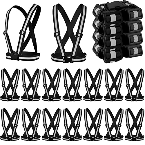 Hercicy Reflective Vest High Visibility Safety Vests Bulk - color: Black