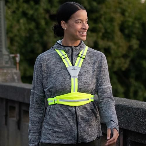 Amphipod Xinglet Pocket Luxe Reflective Vest, Zippered Storage - OS