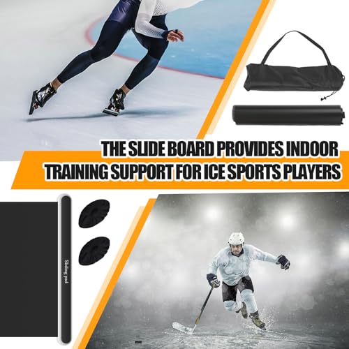 Slide Boards for Working out with Sliding Booties 5.91 x 1.64 ft