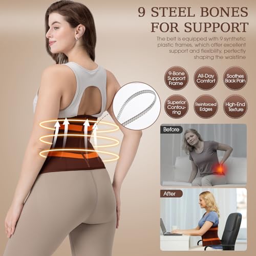 SCULPT TOUCH Waist Trainer for Women,Adjustable Tummy Control Belt for Postpartum Support, Workout, Shaping & Daily Wear - size: XX-Large