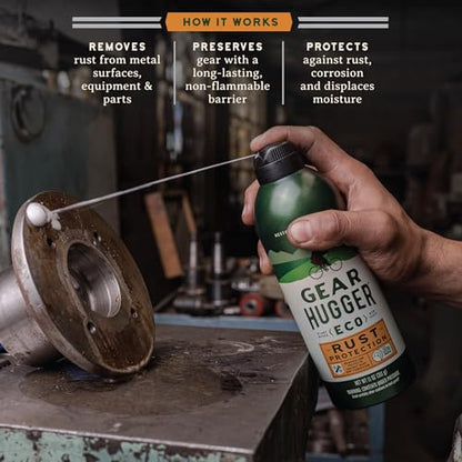 Gear Hugger Lubricant, Degreaser & Rust Remover, Plant-Based (11oz, 3pk) - style: Lubricant, Degreaser & Rust Remover (Pack of 3)