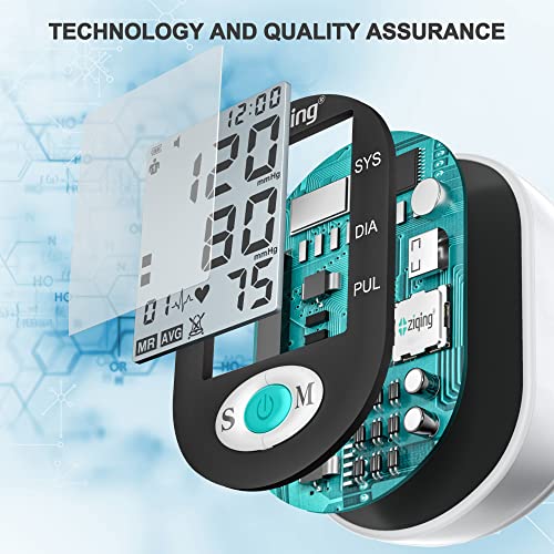 Automatic Upper Arm Blood Pressure Monitor for Home Use, 2 * 99 Sets Memory