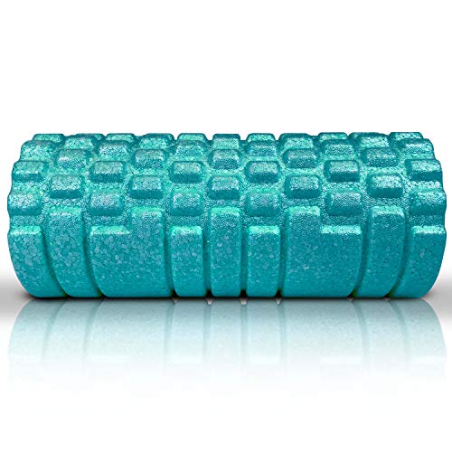 The Original Body Roller High Density Foam Roller for Exercise & Recovery - color: Turquoise