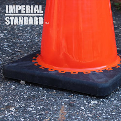 Traffic Cones Construction Grade Safety Markers (28", 2 Pack) - size: 28 inch