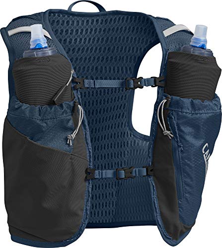 CamelBak Women’s Ultra Pro Running Hydration Vest - color: Gibraltar Navy/Silver, size: Medium
