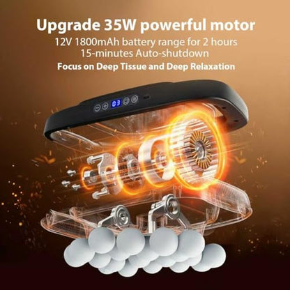20 Head Portable Massage Gun Deep Tissue,3 Modes,30 Levels