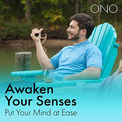 ONO Roller - Handheld Fidget Toy for Adults | Help Relieve Stress, Anxiety, Tension | Promotes Focus, Clarity | Compact, Portable Design (Black, Full Size - Aluminum) - size: Full Size, style: Aluminum - Black