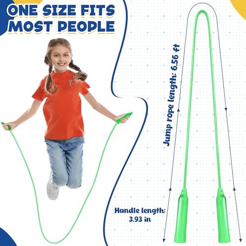 36 Pack Kids Jump Rope, 6.56FT Lightweight PVC Skipping Ropes for Kids - style: 36 Pack