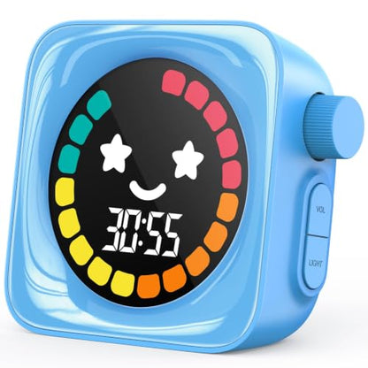 Visual Timer for Kids ADHD, 99-Mins Digital Countdown/Stopwatch Timer, Blue - color: Blue