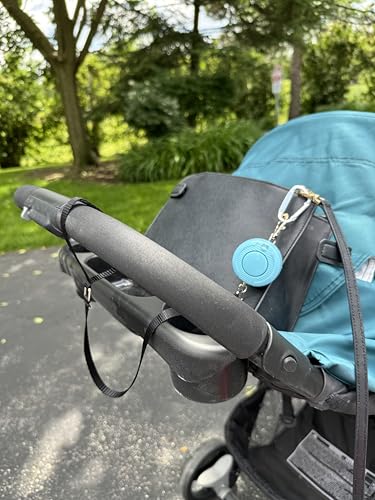Personal Purse Alarm by Dr. Organizer – 130dB Anti-Theft Siren with Carabiner Clip & Velcro Strap – Attaches to Purse, Backpack, Stroller – Waterproof, Easy to Use, Ultimate Theft Deterrent