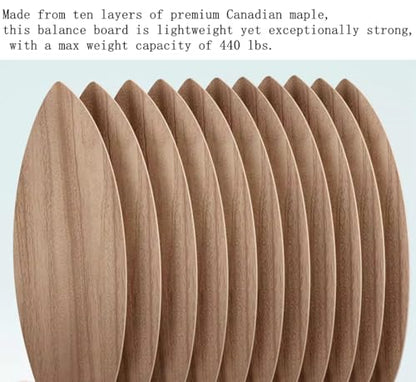 Balance Board with Cork Roller - color: baby blue