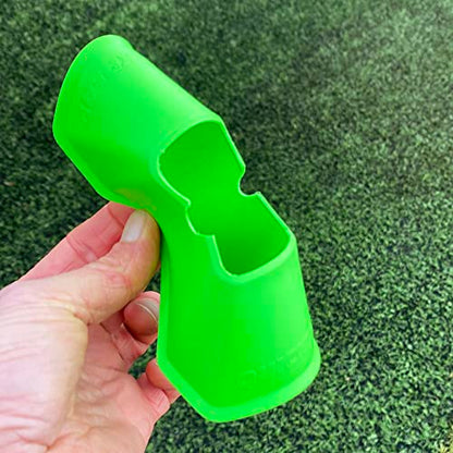 QUICKPLAY Soccer Cones Set of 20 - Compact High-Visibility Markers - size: Mini Cones 5"