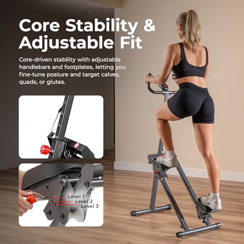 Sunny Health & Fitness Climbing Stair Stepper for Home Gym - color: Gray