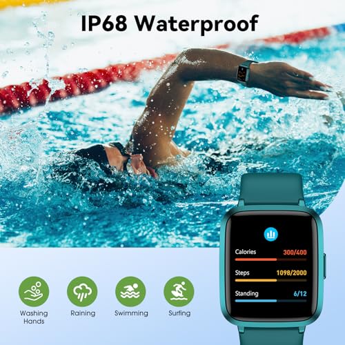 Fitness Tracker Watch with Heart Rate, Activity Tracker, Pedometer Watch