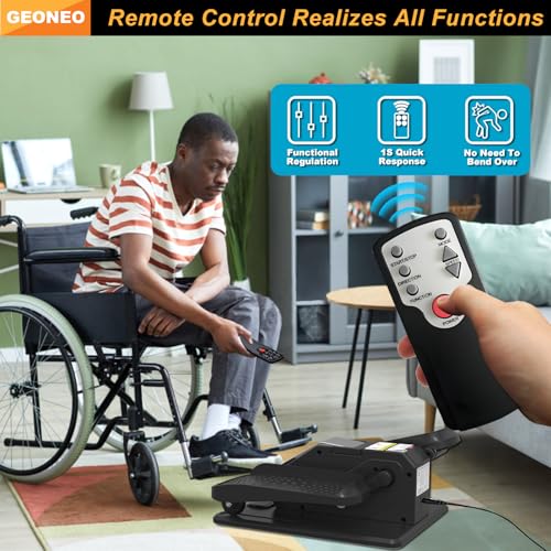 Under Desk Elliptical Machine, Electric Elliptical Leg Exerciser for Senior - color: Silver