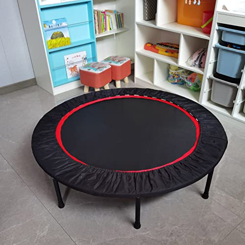 Trampoline Spring Cover 40 Inch Replacement Safety Pad for Mini Trampoline 3 Layer Protect Tear-Resistant Oxford Cloth Easy to Install Replacement for Home, Gym - color: Black