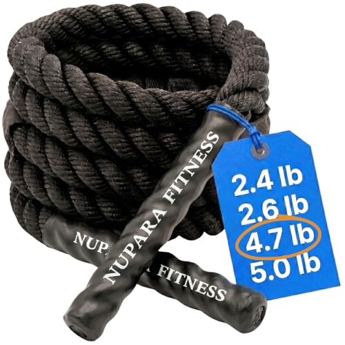 Weighted Jump Rope for Men and Women | Muay Thai Jump Rope - color: 4.7LB 9.2 ft