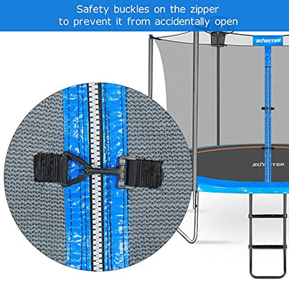 Trampoline Net Replacement Safety Trampoline Net for 6 Straight Poles - size: 14FT Frame