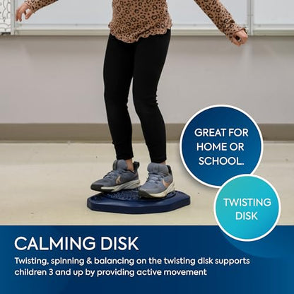 Bouncyband Stand & Twist Rotating Disk – Improve Focus and Productivity