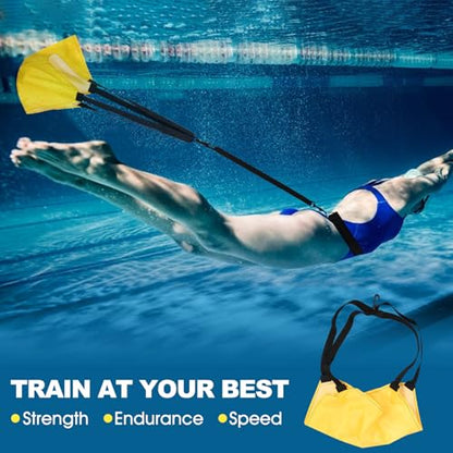 Swim Parachute, Resistance Training, Improve Strength & Speed in Water