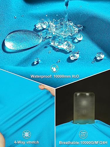 33,000ft Women's Zip Up Lightweight Athletic Workout Yoga Cycling Track Running Jacket Waterproof Windproof Reflective - color: Blue, size: XX-Large