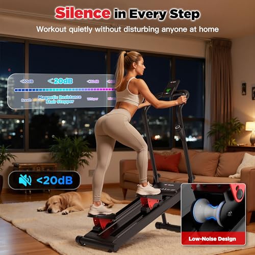 Magnetic Stair Stepper Vertical Climber - Home Cardio Machine