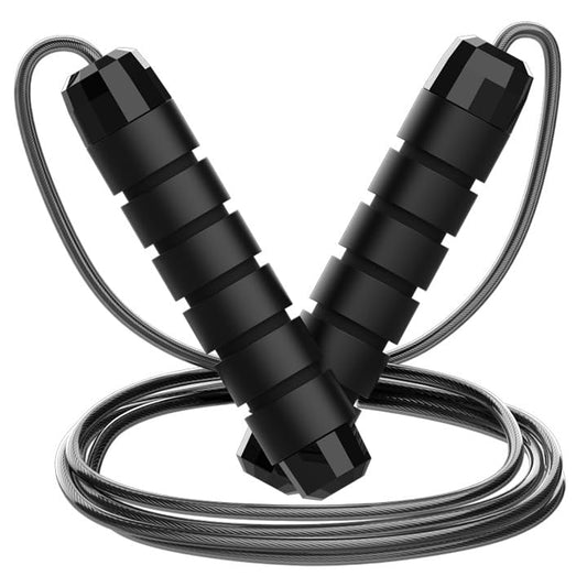 Jump Rope Tangle-Free Perfect for Fitness, Home Exercise & Weight Los,Rapid Speed Steel Cable & Comfort Grip Handles, for Adult or Kids