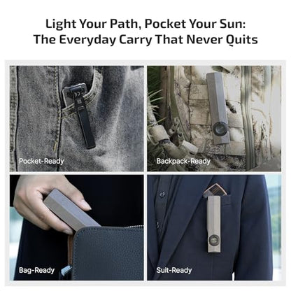 OLIGHT ArkPro EDC Flat Flashlight Rechargeable,Pocket Light,PhantomSquadron - color: Phantom Squadron