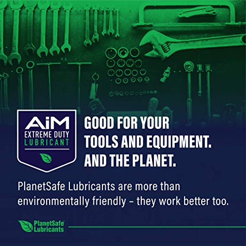 Planet Safe AIM Extreme Duty Lubricant (Small Bundle 1oz + 4oz) Made in The USA. Multi-Purpose for Home, Garage, Doors, Hinges, Gym Equipment - Penetrates, Cleans, Lubricates, Protects, 3 in 1 Oil - size: AiM | Bundle | Small