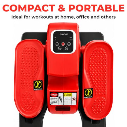 Livmore Electric Stepper with LCD Display & Remote - color: Red