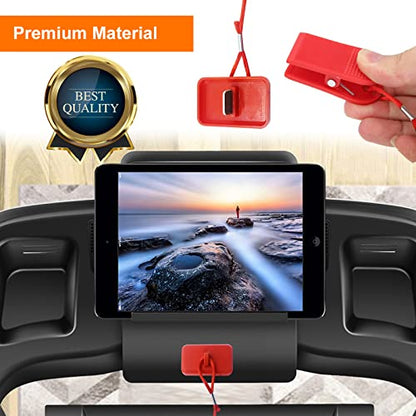 Treadmill Safety Key for Proform Image Weslo Reebok Epic Golds Gym Freemotion and Healthrider Treadmills - color: Red