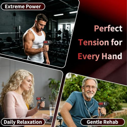 Adjustable 11–350 Lbs Grip Strength Trainer with Digital Counter
