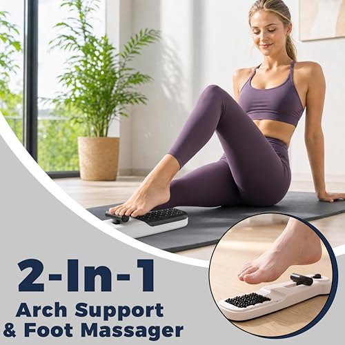 Foot Arch Trainer, Flat Feet Corrector & Plantar Fasciitis Relief