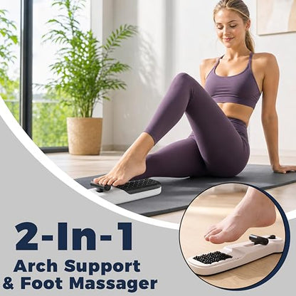 Foot Arch Trainer, Flat Feet Corrector & Plantar Fasciitis Relief