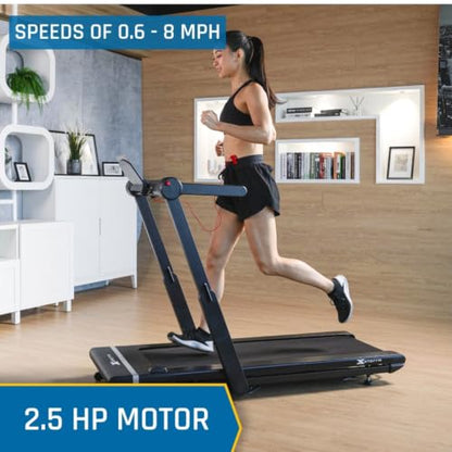 XTERRA Fitness Premium Folding Smart Treadmill, Compact Design, 250+ LB Weight Capacity, Powerful Motor, XTERRA+ Fitness App Included with Purchase - style: WS300
