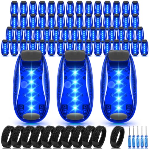 Copkim 30/60/100 Pcs LED Running Light Bulk - color: Blue