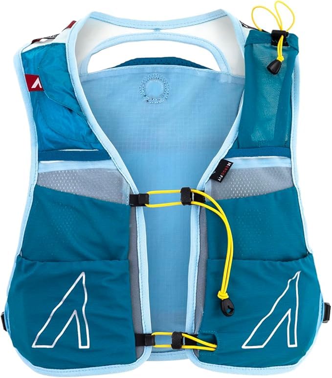 UltrAspire Spry Adult Unisex Lightweight Running Race Vest - color: 4.0 Blue/Sky, size: Universal Size without Bladder